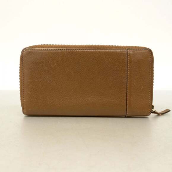 Gucci Interlocking G Long Wallet 309972 Leather Brown Men's Women's - Picture 12 of 12